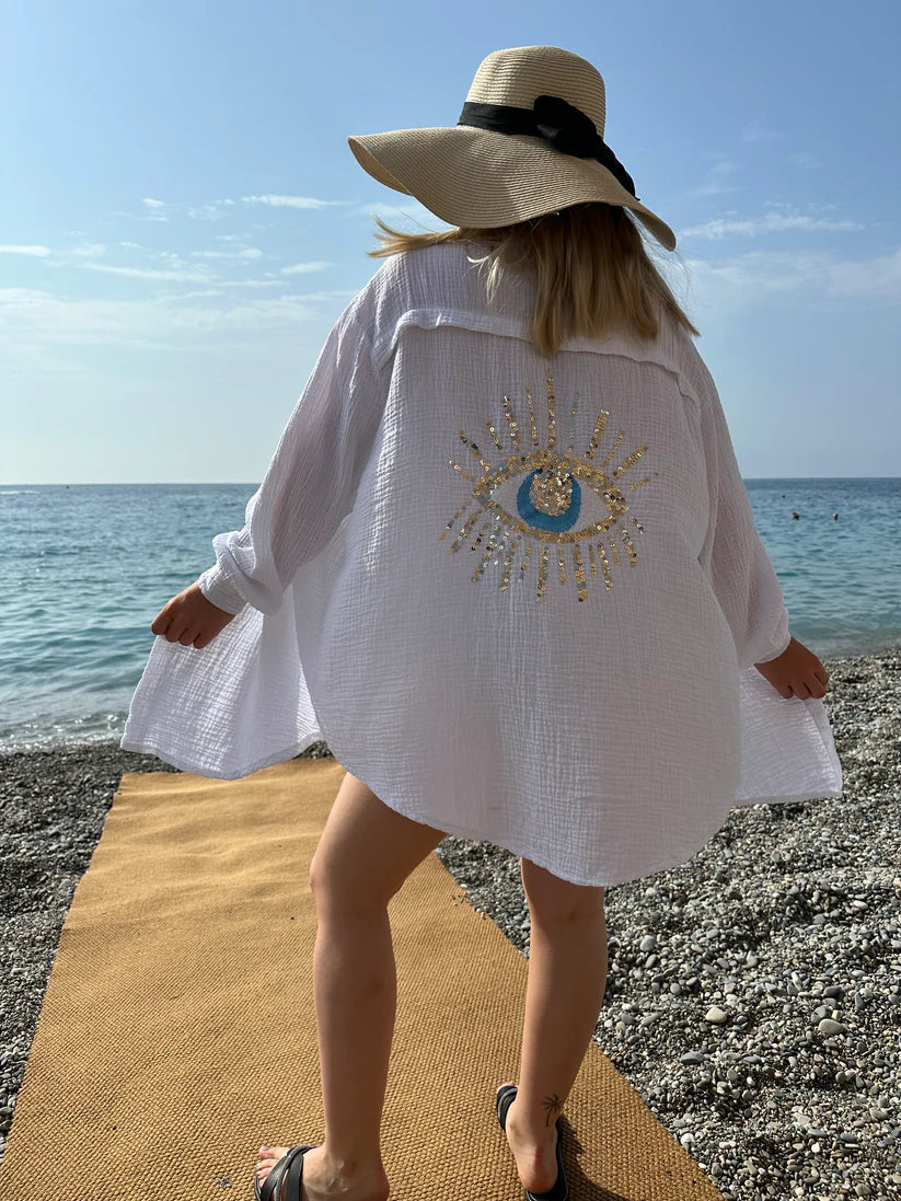 Nicole | Blusa de manga larga de verano