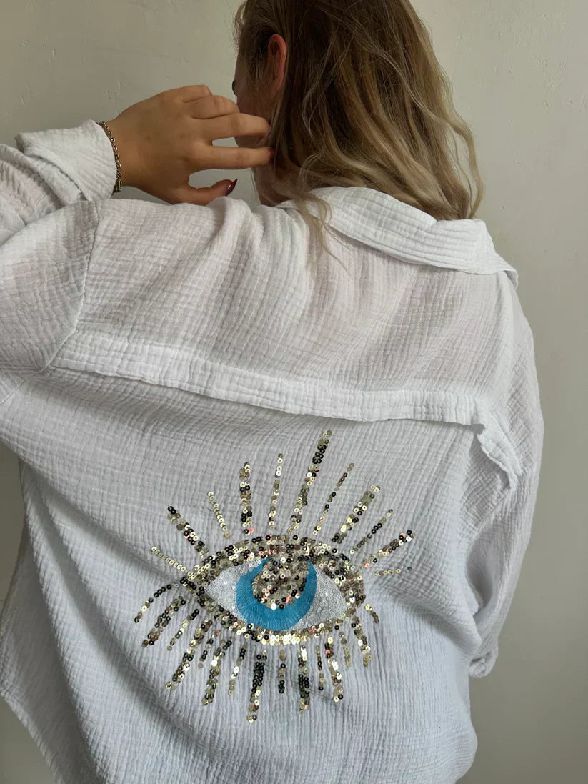 Nicole | Blusa de manga larga de verano