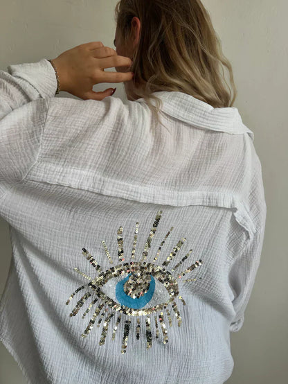 Nicole | Blusa de manga larga de verano