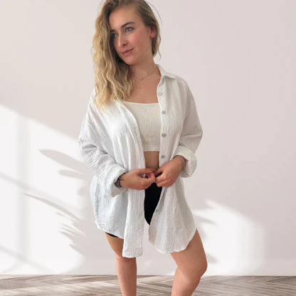 Nicole | Blusa de manga larga de verano