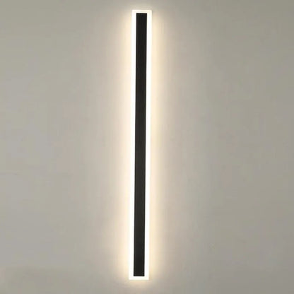 Modernas luces de pared LED barra delgada