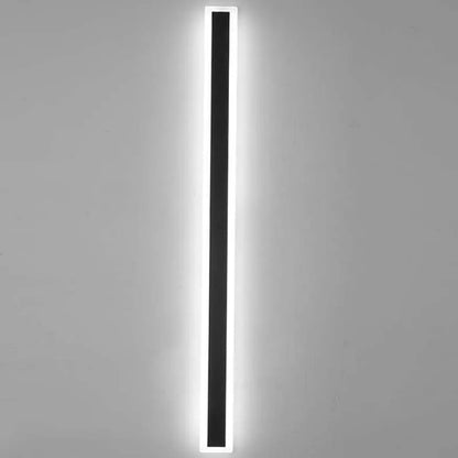 Modernas luces de pared LED barra delgada
