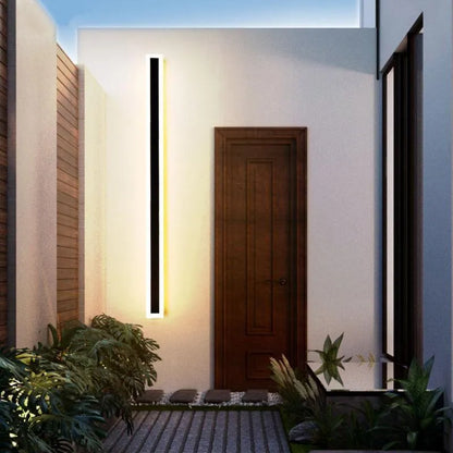 Modernas luces de pared LED barra delgada