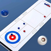 Juego de curling para niños de interior