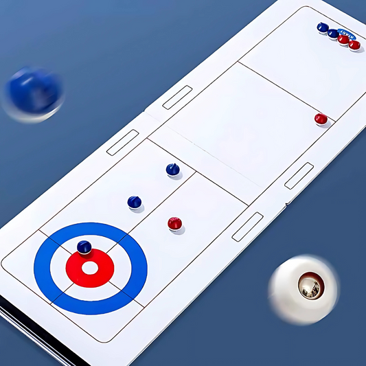 Juego de curling para niños de interior
