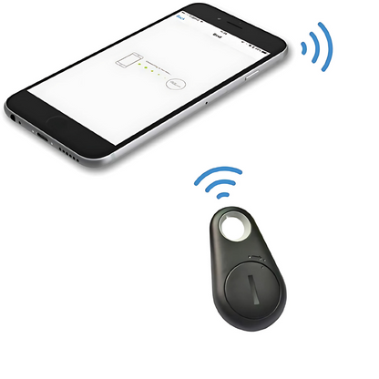 Rastreador GPS Compacto Buscador de Llaves de Goma