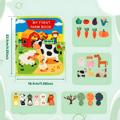 Libro de cuentos educativos para niños sobre animales de granja