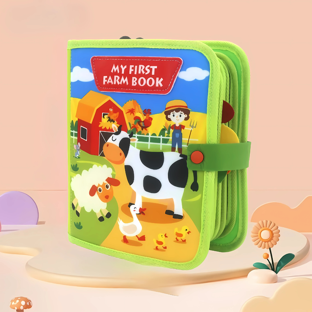 Libro de cuentos educativos para niños sobre animales de granja