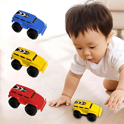 Coches de juguete magnéticos para niños vehículo trepador de paredes