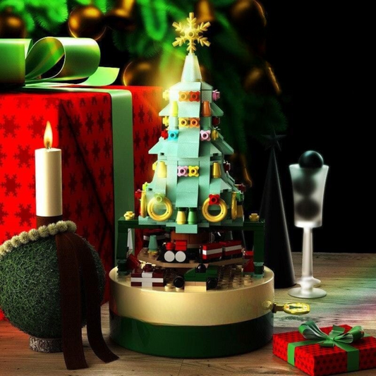 Decoraciones de Navidad Bloques de Construcción para Árbol DIY