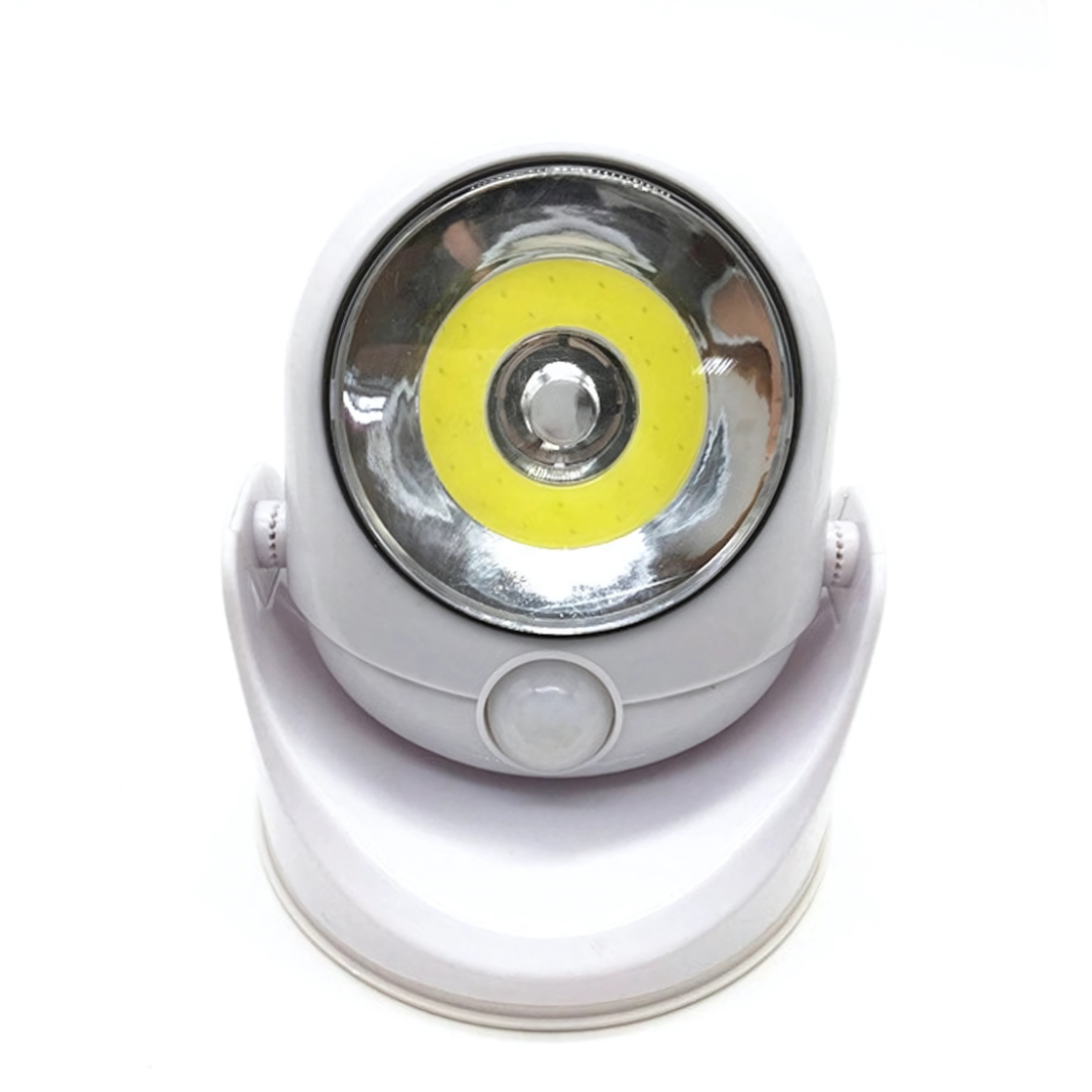 Luz de seguridad LED con sensor de movimiento para exteriores