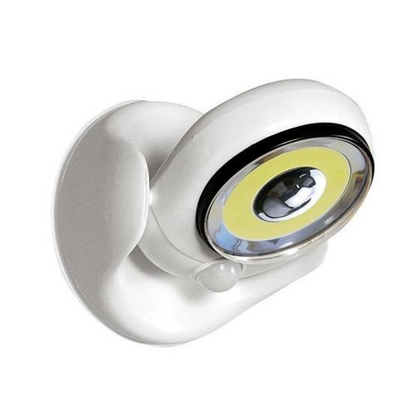 Luz de seguridad LED con sensor de movimiento para exteriores