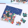 Decoraciones de Navidad Rompecabezas Magnético para Niños