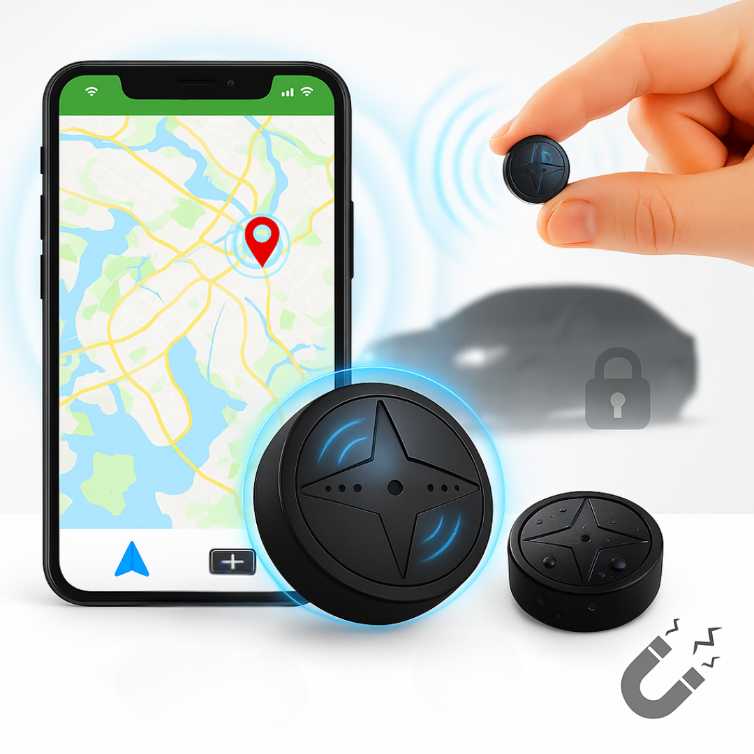 Rastreador de Vehículos GPS con Montaje Magnético