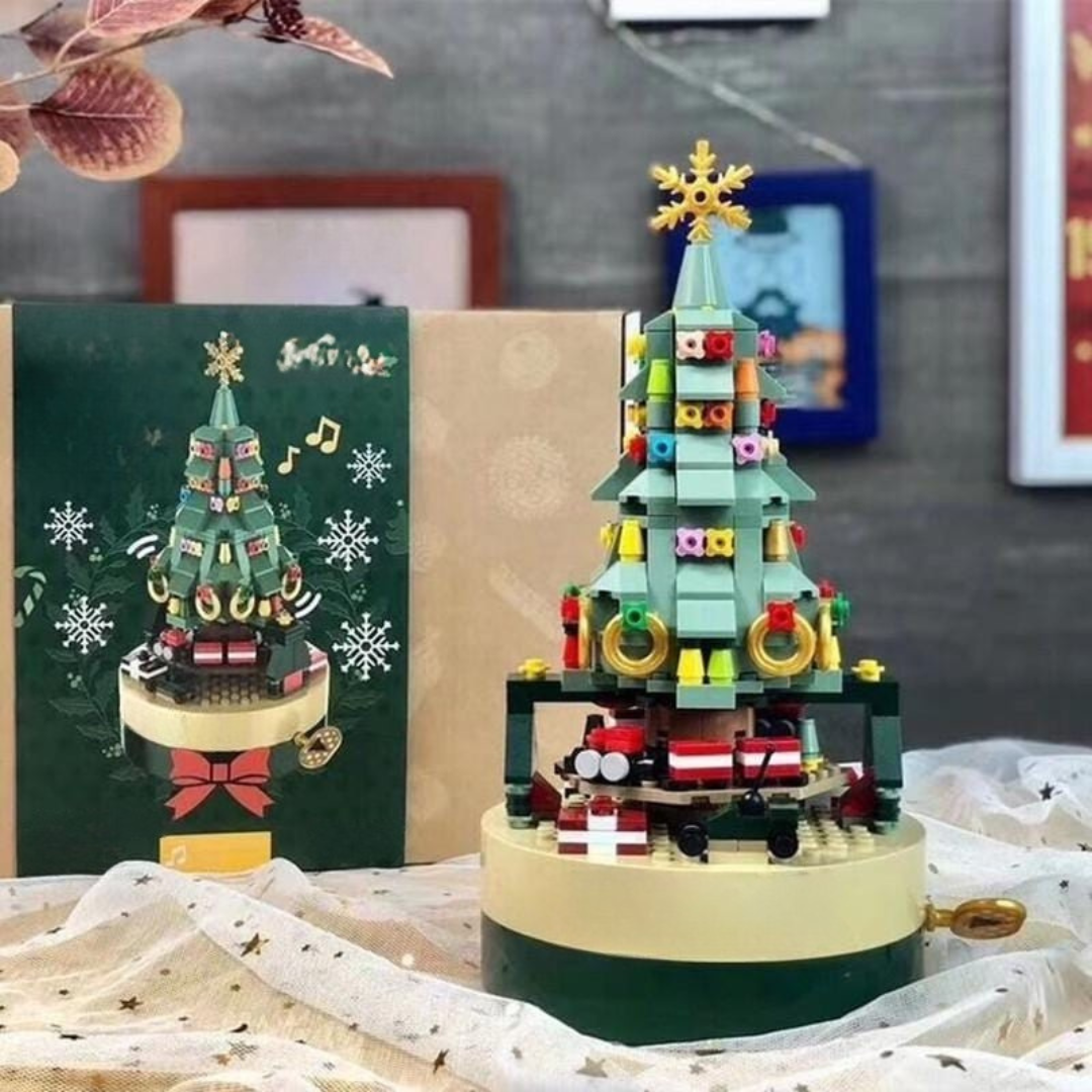 Decoraciones de Navidad Bloques de Construcción para Árbol DIY