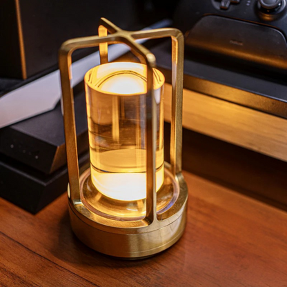 Bedside Lamp Modern Crystal Table Light
