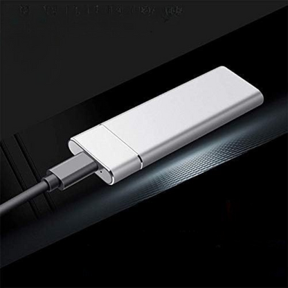 Caja de almacenamiento USB de aluminio para disco duro externo
