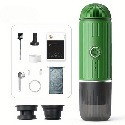 Cafetera Espresso Compacta de Viaje con Carga USB