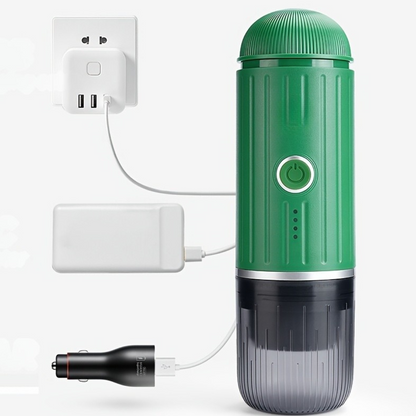 Cafetera Espresso Compacta de Viaje con Carga USB