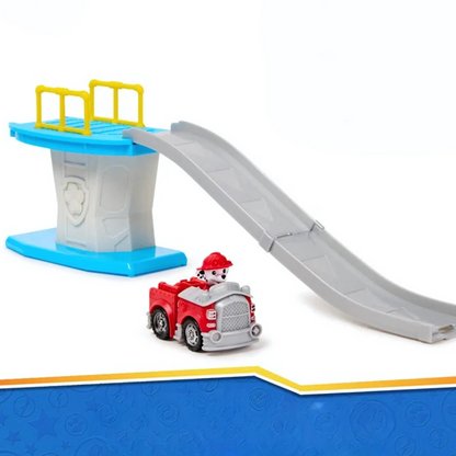 Torre de rampa para vehículos de juguete, set de juego para niños