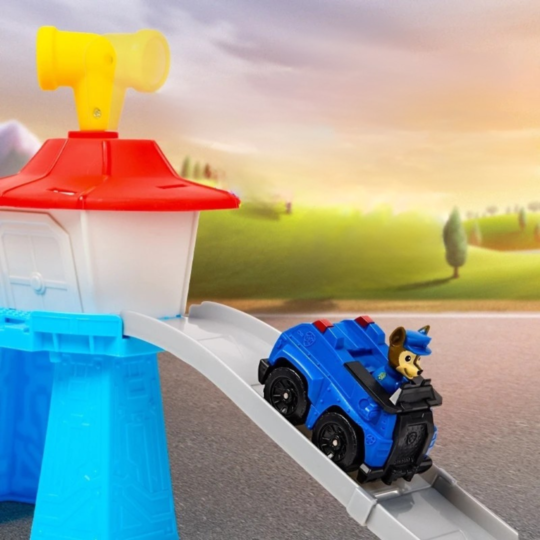 Torre de rampa para vehículos de juguete, set de juego para niños