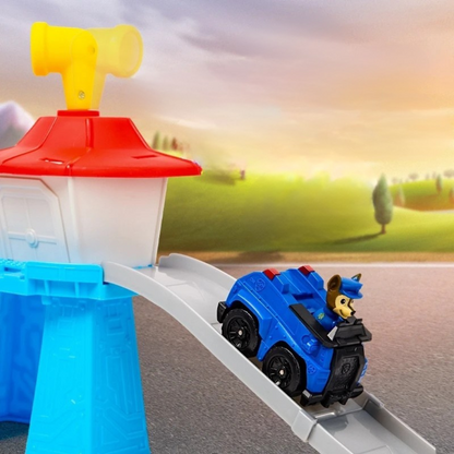 Torre de rampa para vehículos de juguete, set de juego para niños