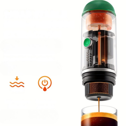 Cafetera Espresso Compacta de Viaje con Carga USB