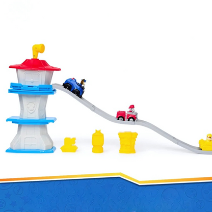 Torre de rampa para vehículos de juguete, set de juego para niños