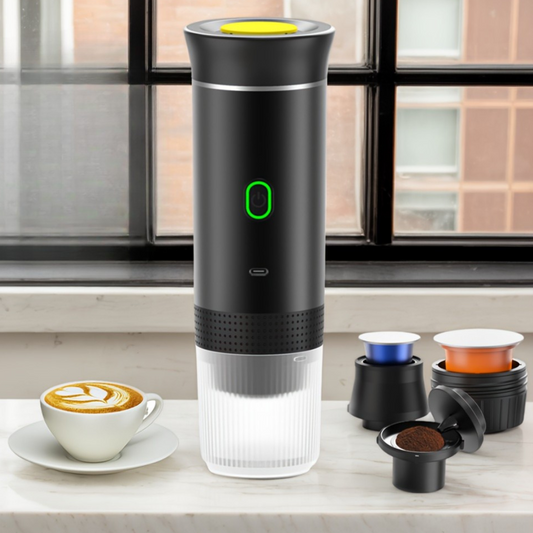 Cafetera eléctrica portátil para viajes