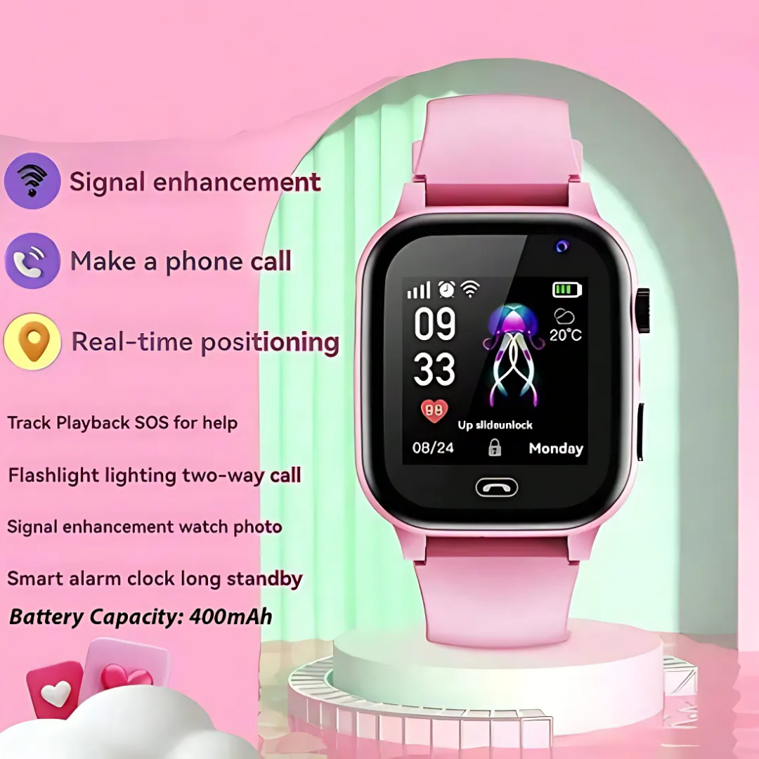 Kids Smartwatch GPS Video Calling Camera Tracker