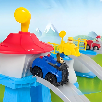 Torre de rampa para vehículos de juguete, set de juego para niños