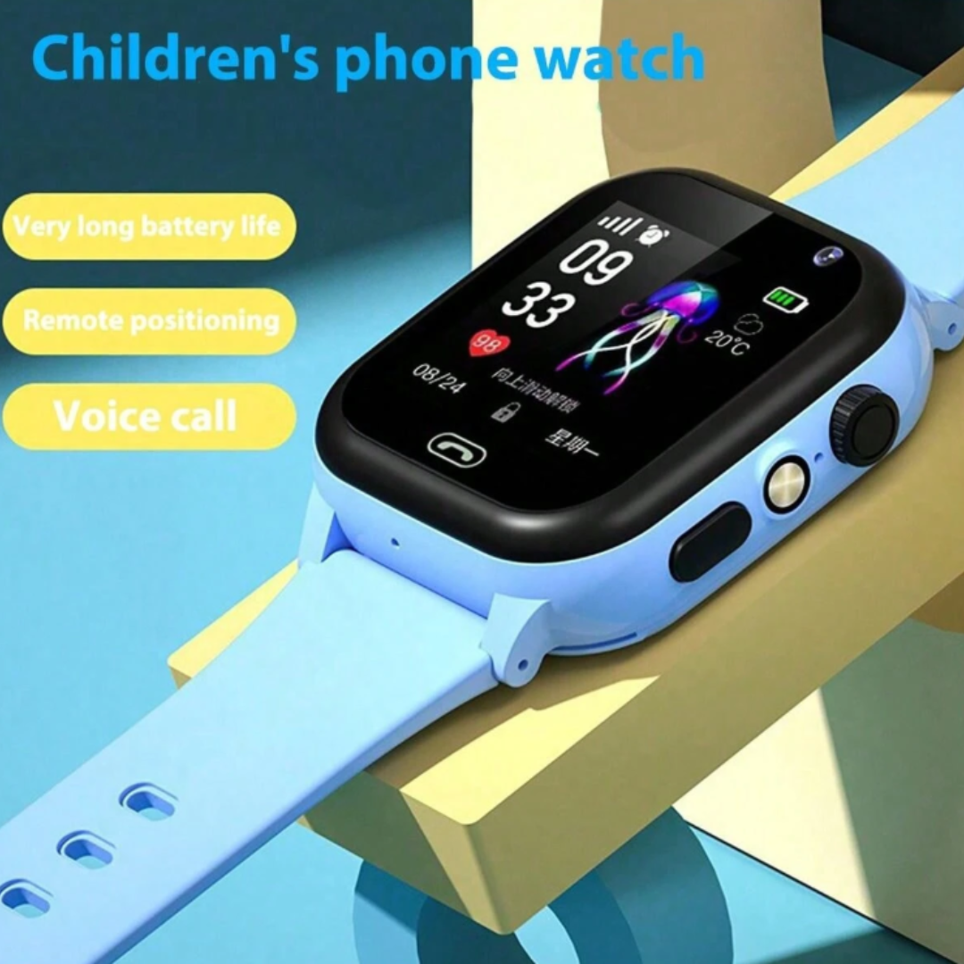 Reloj inteligente para niños GPS videollamadas cámara rastreador