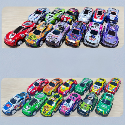 Set de Lanzador de Coches de Juguete Pista de Carreras Manual