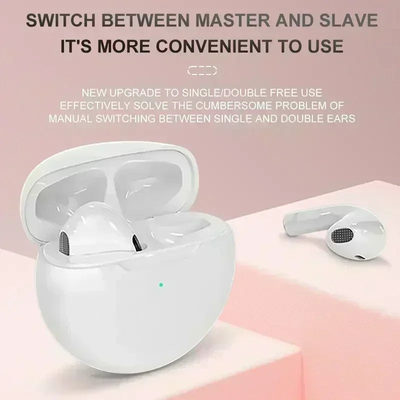 Auriculares inalámbricos Bluetooth con estuche de carga