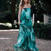 Imara - Vestido sin tirantes con vibras veraniegas sin esfuerzo