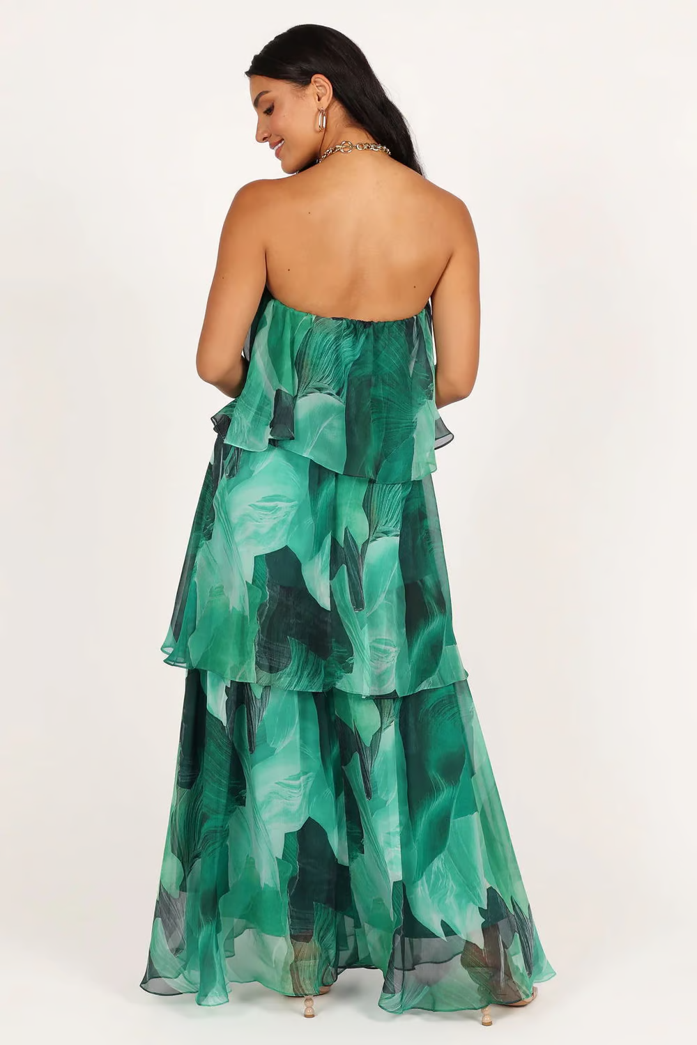 Imara - Vestido sin tirantes con vibras veraniegas sin esfuerzo