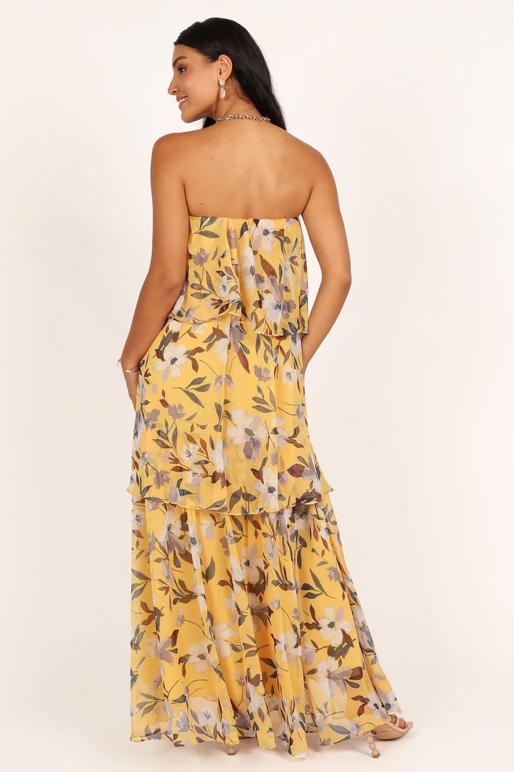 Imara - Vestido sin tirantes con vibras veraniegas sin esfuerzo