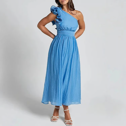Bellamy - Vestido de verano elegante inclinado chic