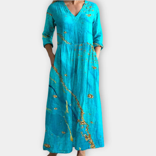 Lennox - Vestido Maxi Bohemio Chic Confortable