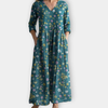 Zinnia - Vestido de Estampado Audaz y Belleza Sin Esfuerzo