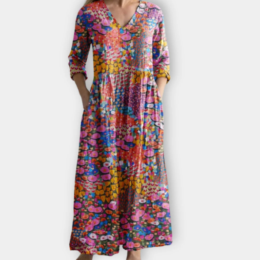 Juliet - Vestido Maxi Bohemio Fluido y Halagador