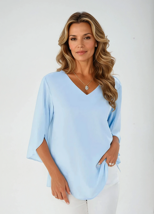 Ivanna | Blusa Ligera de Cuello en V
