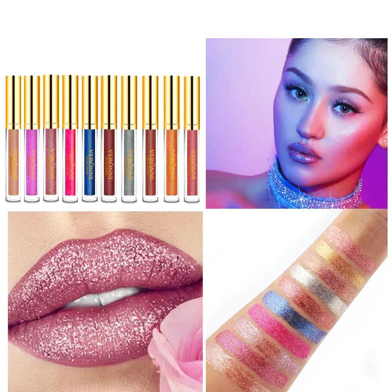 Pintalabios líquido | Color intenso, brillo espejo (1+1 GRATIS)
