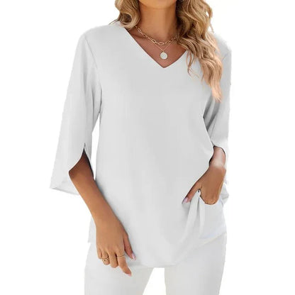 Zara - Top atemporal con escote en V