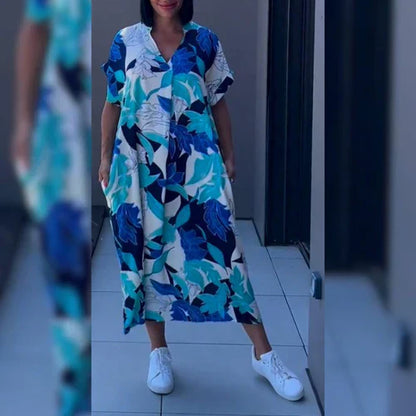 Gabriella – Vestido Floral que Realza la Figura