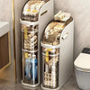 Slim Rolling Bathroom Organizer – Hidden Storage for Small Spaces