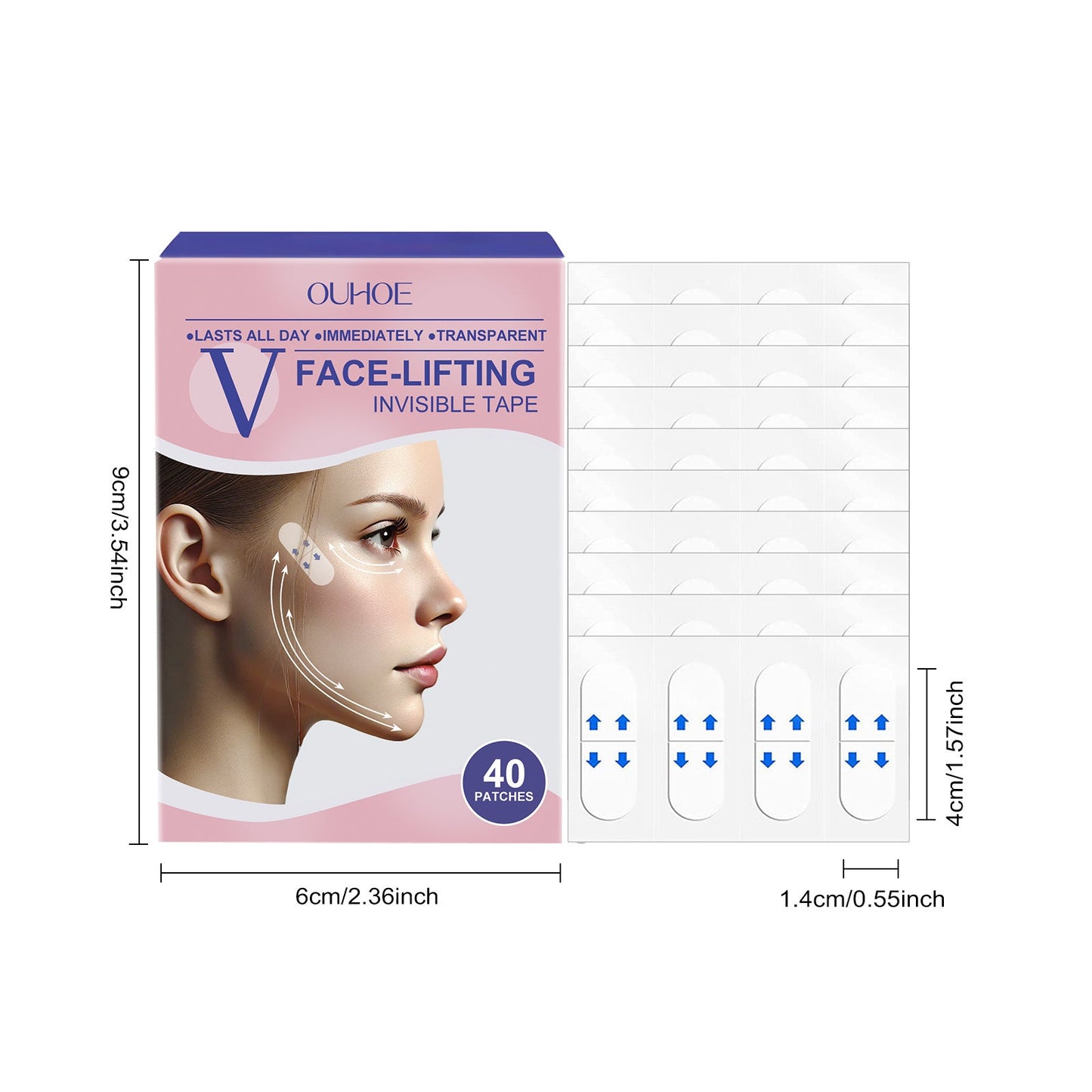 Cinta Invisible para Lifting Facial