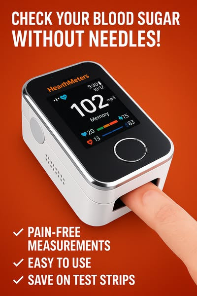 GlucoSnap™ - Check Your Blood Sugar Without the Pain (50% OFF)