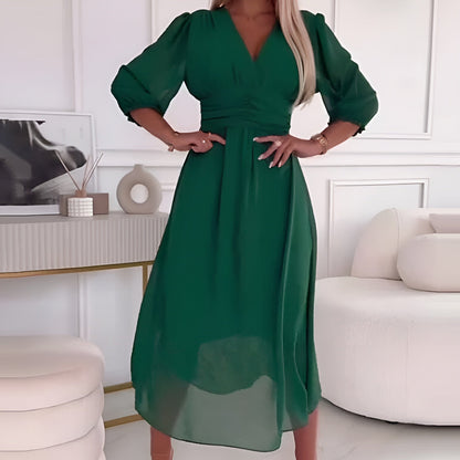 Nia | Vestido cruzado elegante