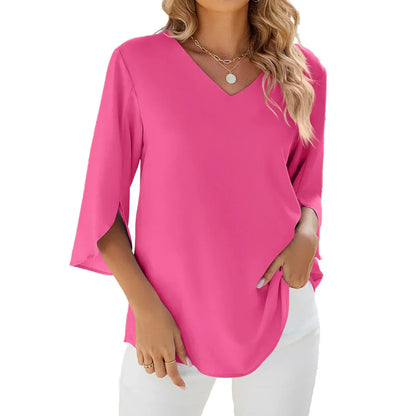 Zara - Top atemporal con escote en V